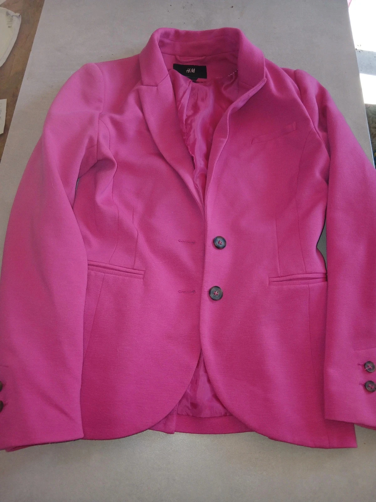 Blazer H&M Rose Fushia - Taille 36 (S)
